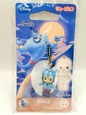 NEW Kewpie Disney Aladdin the Magic Lamp Genie Kewsion Japan Vintage RARE